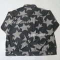 A BATHING APE STA PATTERN LOOSE FIT DENIM JACKET