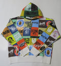 A BATHING APE BAPE CLASSIC LOGO LOOSE FIT PULLOVER HOODIE