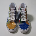 A BATHING APE BAPE X VANS MULTI CAMO SK8-HI w/ Keychain