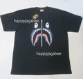 A BATHING APE SAND CAMO SHARK TEE