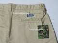 A BATHING APE ONE POINT WIDE FIT CHINO SHORTS