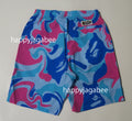 A BATHING APE MARBLE CAMO SHORTS