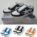 A BATHING APE COLOR BLOCK SHARK BAPE STA LOW