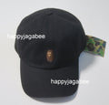 A BATHING APE APE HEAD ONE POINT PANEL CAP