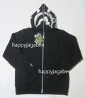 A BATHING APE DIGITAL SHARK FULL ZIP HOODIE