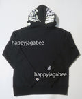 A BATHING APE DIGITAL SHARK FULL ZIP HOODIE