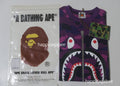 A BATHING APE BAPE KIDS COLOR CAMO SHARK L/S TEE