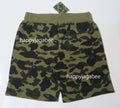 A BATHING APE 1ST CAMO SWEAT SHORTS