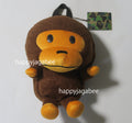 A BATHING APE BAPE KIDS BABY MILO BIG PLUSH DOLL DAYPACK