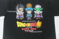BAPE × DRAGON BALL SUPER: SUPER HERO SON GOHAN & PAN & PICCOLO BABY MILO TEE