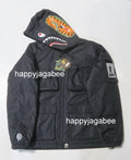 A BATHING APE MULTI POCKET SHARK HOODIE JACKET