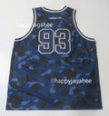 A BATHING APE COLOR CAMO BASKETBALL TANK TOP