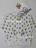 A BATHING APE x MINIONS SHARK FULL ZIP HOODIE