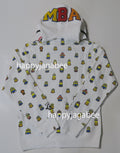 A BATHING APE x MINIONS SHARK FULL ZIP HOODIE