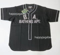 A BATHING APE BAPE BASEBALL SHIRT