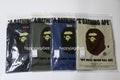 A BATHING APE MENS APE HEAD ONE POINT L/S TEE -ONLINE EXCLUSIVE-