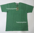 A BATHING APE ONE POINT OVERDYE POCKET TEE