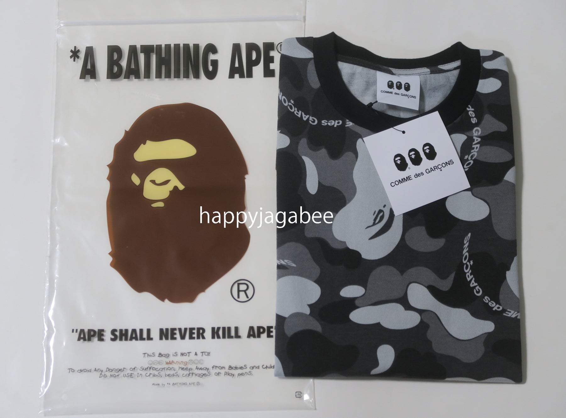 A BATHING APE × COMME des GARCONS CDG OSAKA x BAPE TEE #3 OSAKA LIMITED