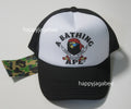 A BATHING APE CROSSBONE COLLEGE MESH CAP