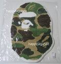 A BATHING APE ABC CAMO APE HEAD RUG MAT