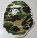 A BATHING APE ABC CAMO APE HEAD RUG MAT