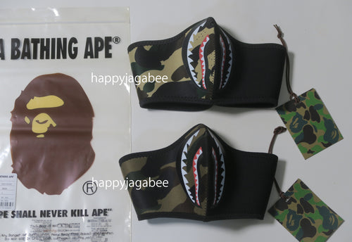 A BATHING APE 1ST CAMO SHARK MASK