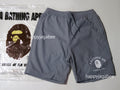 A BATHING APE NYLON BEACH SHORTS