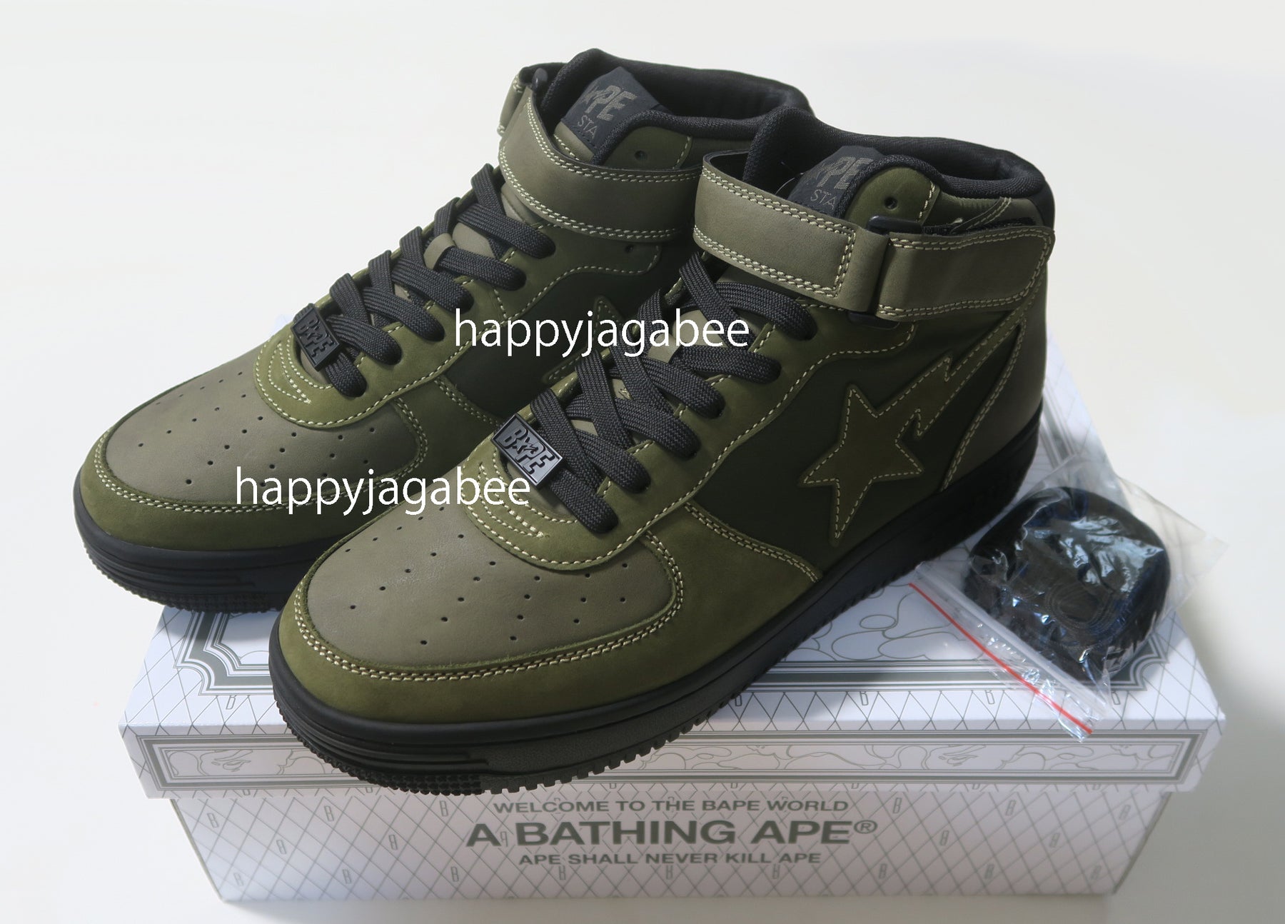 A BATHING APE MILITARY BAPE STA MID