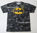 A BATHING APE BAPE × DC BATMAN COLOR CAMO TEE