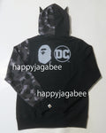 A BATHING APE BAPE × DC BATMAN FULL ZIP HOODIE