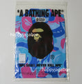 A BATHING APE MARBLE CAMO OPEN COLLAR S/S SHIRT