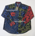 A BATHING APE BAPE x Levi's MULTI COLOR CAMO SHIRT