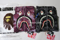 A BATHING APE Ladies' GRID CAMO SHARK FULL ZIP HOODIE