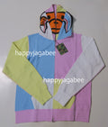 A BATHING APE MILO SHARK FULL ZIP HOODIE