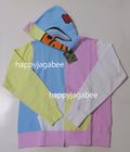 A BATHING APE MILO SHARK FULL ZIP HOODIE