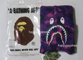 A BATHING APE BAPE KIDS COLOR CAMO SHARK ZIP HOODIE