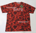 A BATHING APE COLOR CAMO BAPE TEE