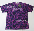 A BATHING APE COLOR CAMO BAPE TEE