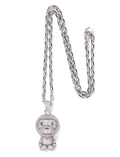 A BATHING APE MILO CRYSTAL STONE NECKLACE