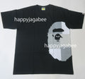 A BATHING APE COLOR BLOCK SIDE BIG APE HEAD TEE