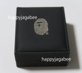 A BATHING APE MILO CRYSTAL STONE NECKLACE