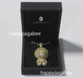 A BATHING APE MILO CRYSTAL STONE NECKLACE