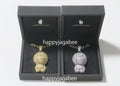 A BATHING APE MILO CRYSTAL STONE NECKLACE