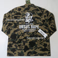 A BATHING APE URSUS CAMO COACH JACKET