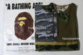 A BATHING APE CRAZY CAMO RELAXED PULLOVER HOODIE