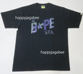 A BATHING APE TIE DYE BAPE STA LOGO TEE