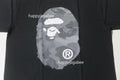 A BATHING APE GRID CAMO BIG APE HEAD TEE