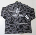 A BATHING APE URSUS CAMO COACH JACKET