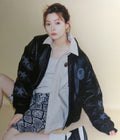 A BATHING APE Ladies' STA PATCHED FLIGHT JACKET