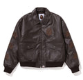 A BATHING APE Ladies' STA PATCHED FLIGHT JACKET